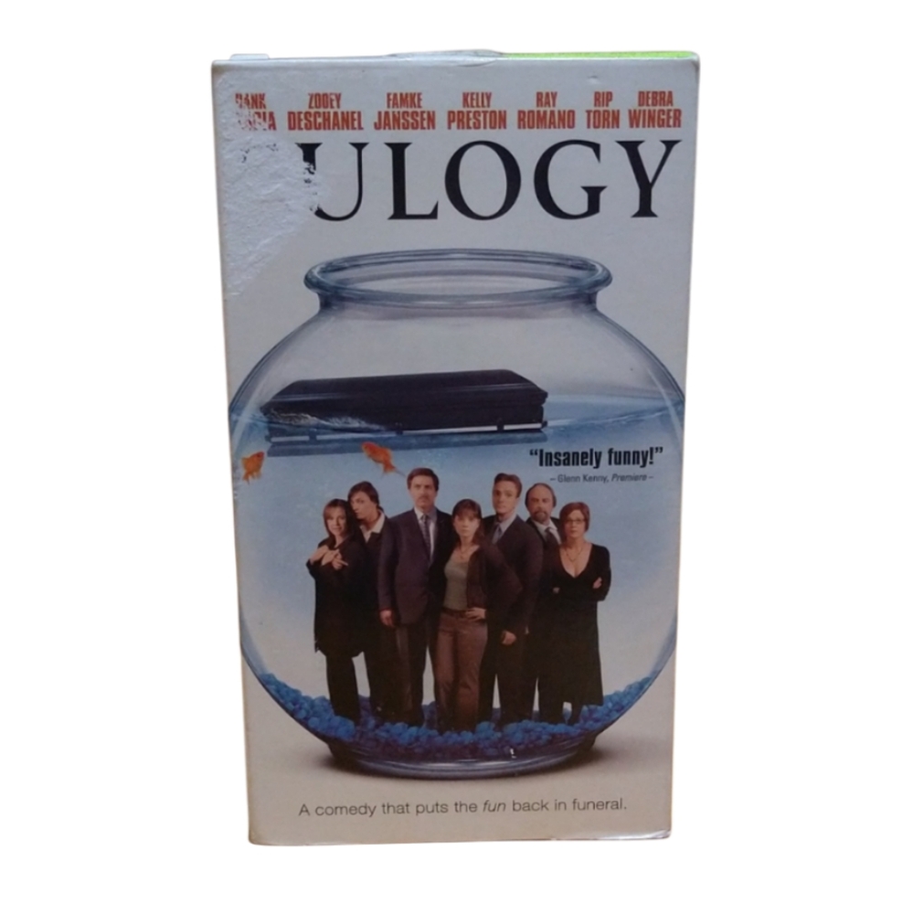 Eulogy comedy Drama VHS tape